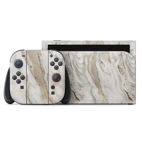 Vanilla Marble Nintendo Switch 2 (2025) with Joy-Con Skin